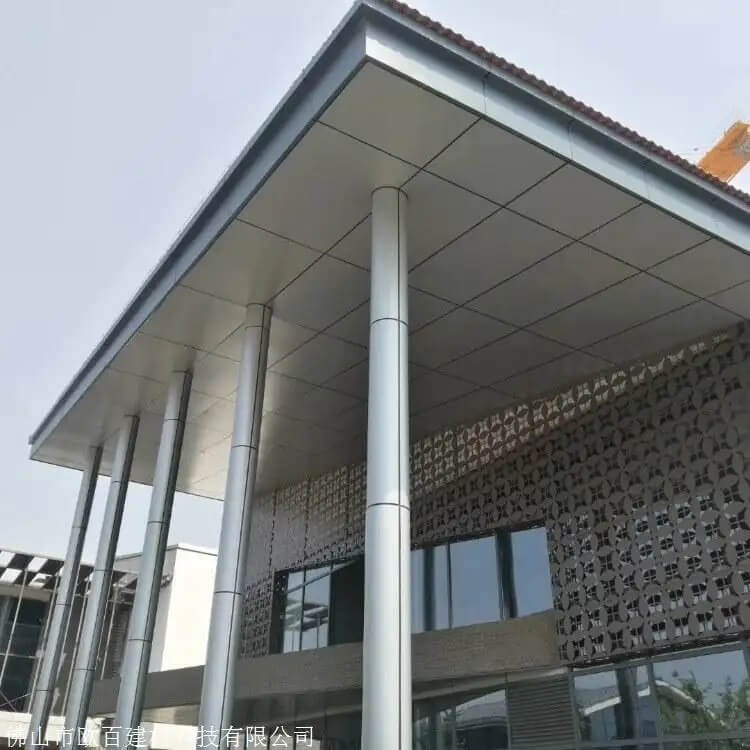 企業(yè)鋁單板門(mén)頭造型